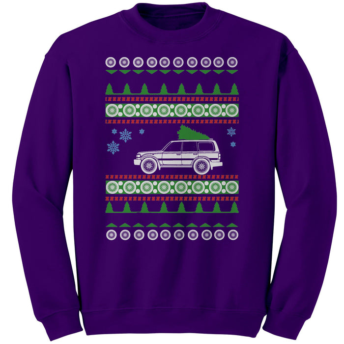80 Series Land Cruiser Ugly christmas sweatshirt - updated 2