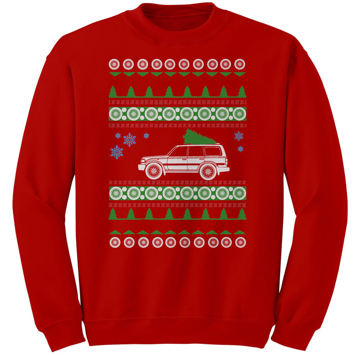 80 Series Land Cruiser Ugly christmas sweatshirt - updated 2