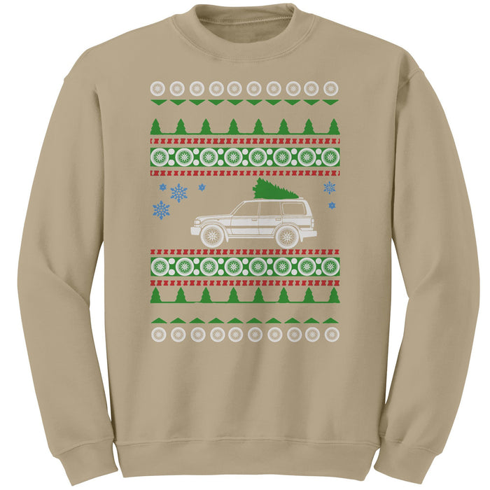 80 Series Land Cruiser Ugly christmas sweatshirt - updated 2