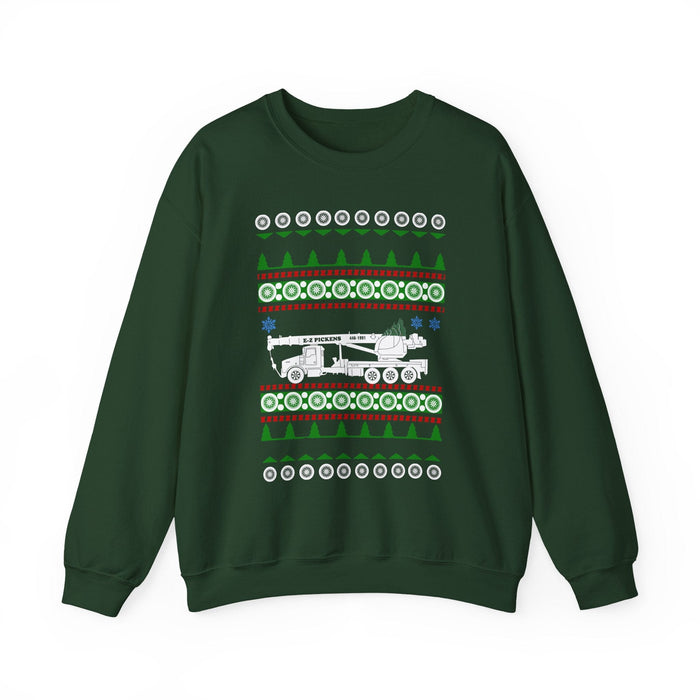 Crane Operator ugly christmas sweater for Canadian Customers ONLY--Prints and ships from within Canada