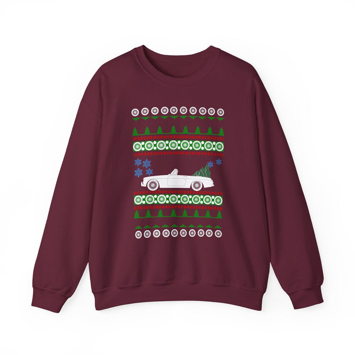Datsun Roadster Ugly Christmas Sweater Sweatshirt for Customers Residing in Canada ONLY--Prints and ships from within Canada