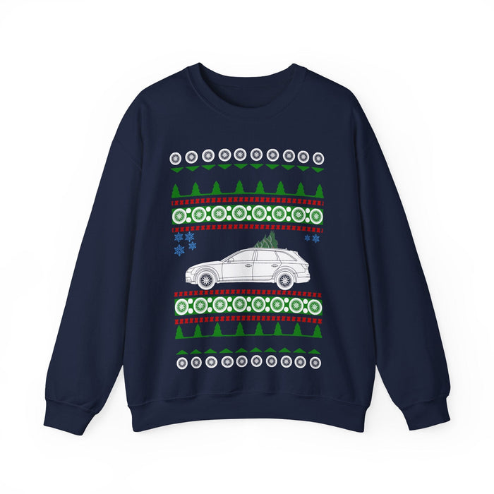 German Wagon like a 2017 A4 Allroad Ugly Christmas Sweater for UK Customers ONLY--Will print and ship from within the UK