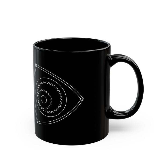 Rotary Engine 11 ounce coffee mug for European Customers ONLY--Prints and ships from within Europe