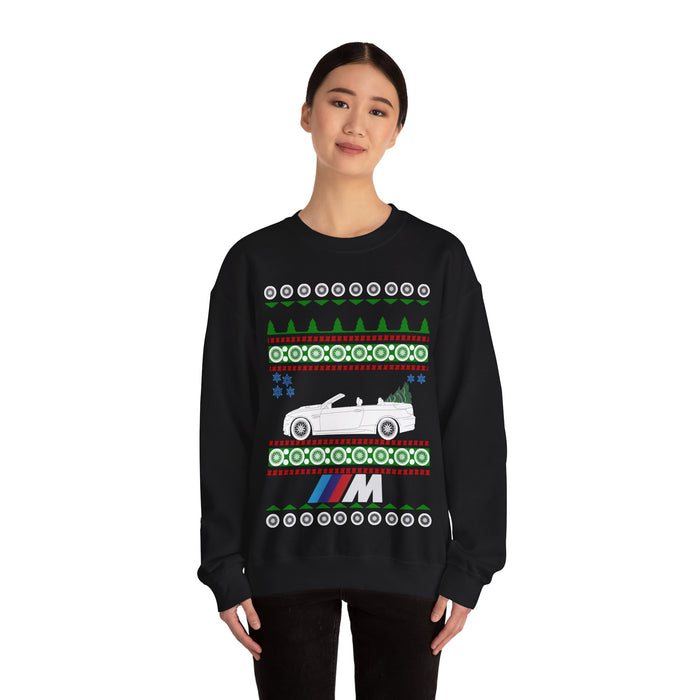 E93 M3 Convertible Ugly Christmas Sweater Sweatshirt "jumper" for UK customers ONLY--Prints and ships from within the UK