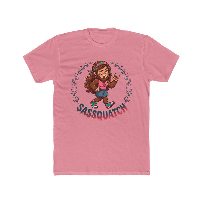 Sassquatch Funny Sassy T-Shirt — Humorous Bigfoot Graphic Tee