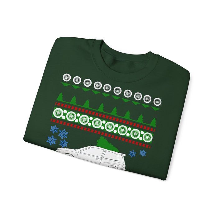 Nissan Pulsar Sunny GTI-R Ugly Christmas Sweater Sweatshirt for customers in EUROPE ONLY---This shirt prints and ships from Germany