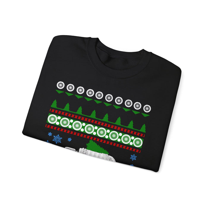 Garbage truck ugly christmas sweater European customers only--prints and ships from within Europe