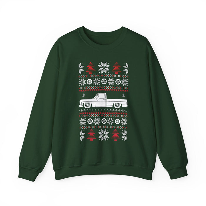 C10 Truck Ugly Christmas Sweater Sweatshirt for Canadian Customers ONLY--Prints and ships from within Canada v2