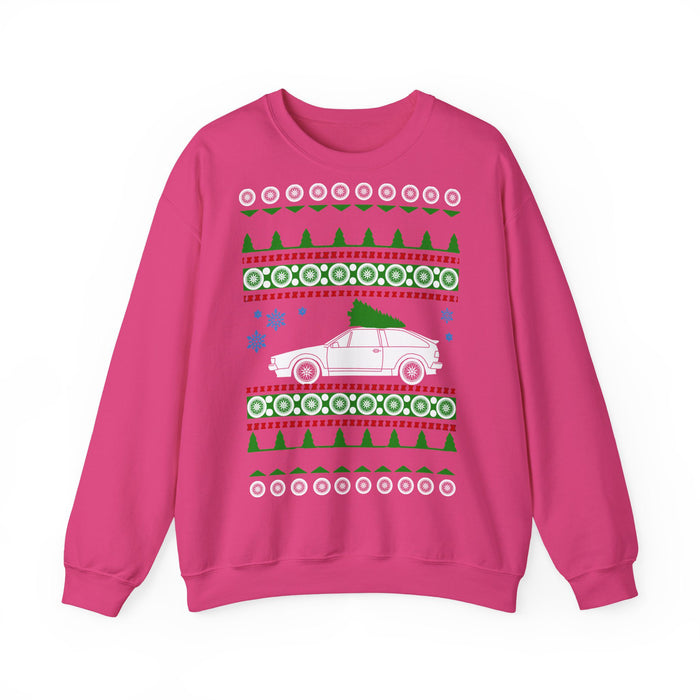 mk2 Scirocco ugly christmas sweater sweatshirt for European Customers ONLY--prints and ships from within Europe
