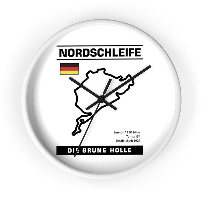 Die Grune Holle Nordschleife Nurburgring Wall Clock