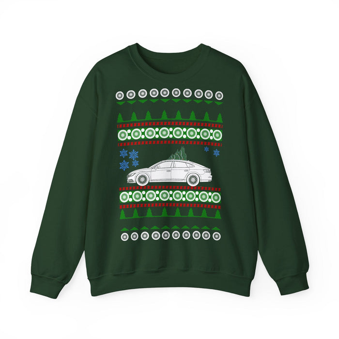 German Car like an Arteon Ugly Christmas Sweater for European Customers ONLY--Prints and ships from within Europe