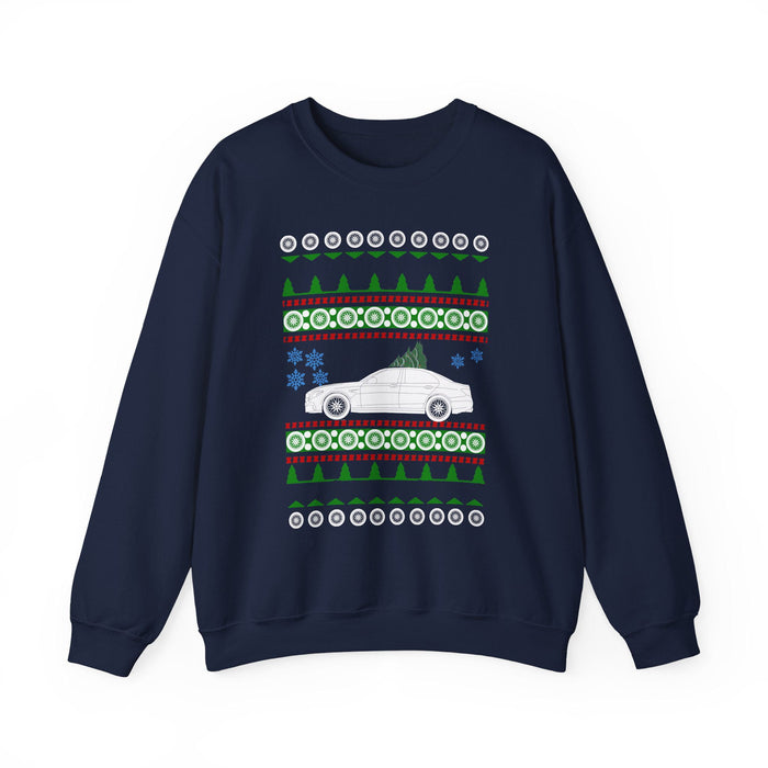 2019 E63 Sedan Ugly Christmas Sweater Sweatshirt for Canadian Customers ONLY---Prints and ships from within Canada
