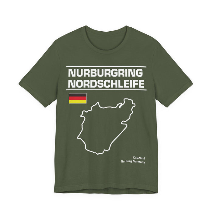 Nurburgring Nordschleife Short Sleeve T-shirt