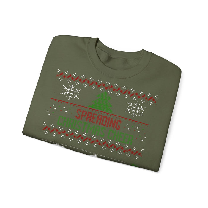 CH-47 Chinook Military Helicopter Ugly Christmas Sweater for European Customers ONLY--This will print and ship from within Germany