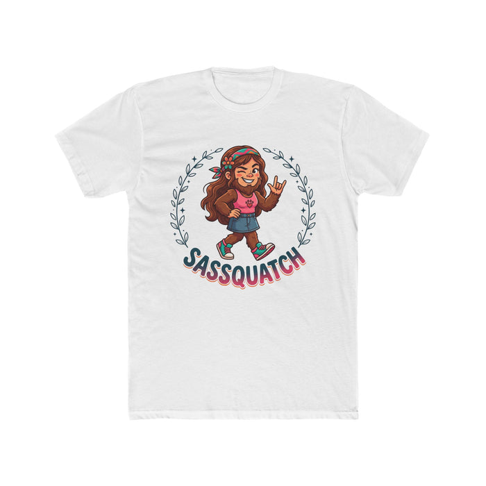 Sassquatch Funny Sassy T-Shirt — Humorous Bigfoot Graphic Tee