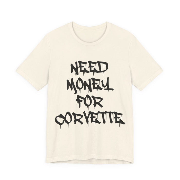 Need Money for Corvette T-shirt for European Customers ONLY--Prints and ships from within Europe