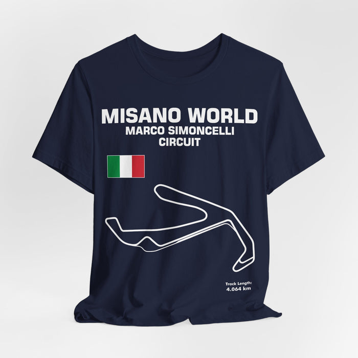 Track Outline Misano World Circuit for UK Customers ONLY--Prints and ships from the UK.