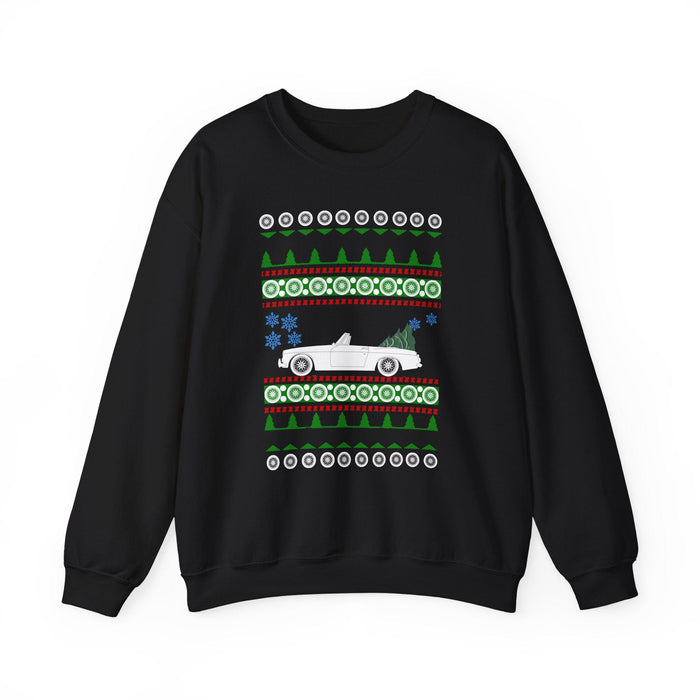 Datsun Roadster Ugly Christmas Sweater Sweatshirt for Customers Residing in Canada ONLY--Prints and ships from within Canada