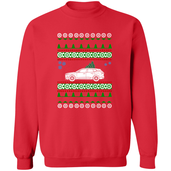 BMW Electric SUV iX Ugly Christmas Sweater Sweatshirt