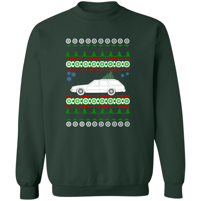 Mercury Marquis Wagon ugly christmas sweater sweatshirt