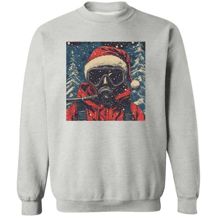 Snowboarder Scuba Ugly Christmas Sweater Jumper