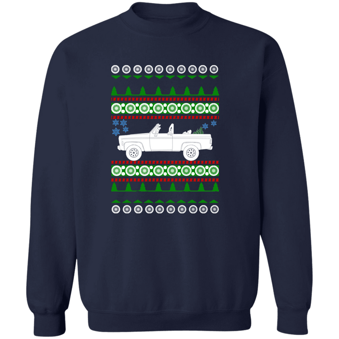 Chevy K5 Blazer Ugly Christmas Sweater Sweatshirt