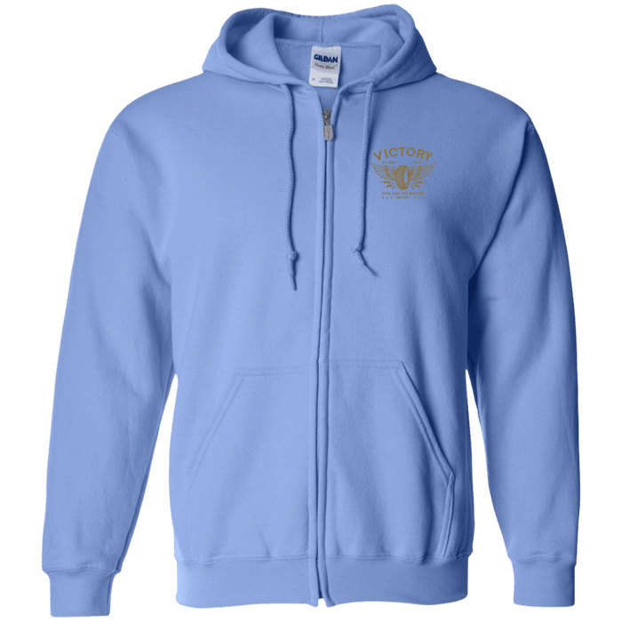 Victory At Any Cost Motorsports Zip Up Hoodie