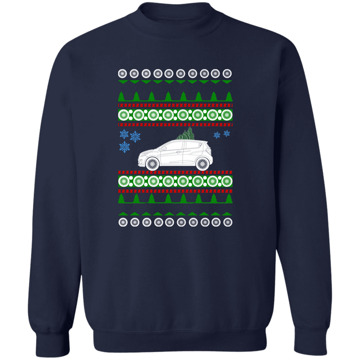 Chevy Spark Ugly Christmas Sweater Sweatshirt 2022