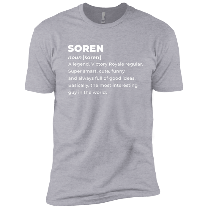 Soren Definition of shirt noun