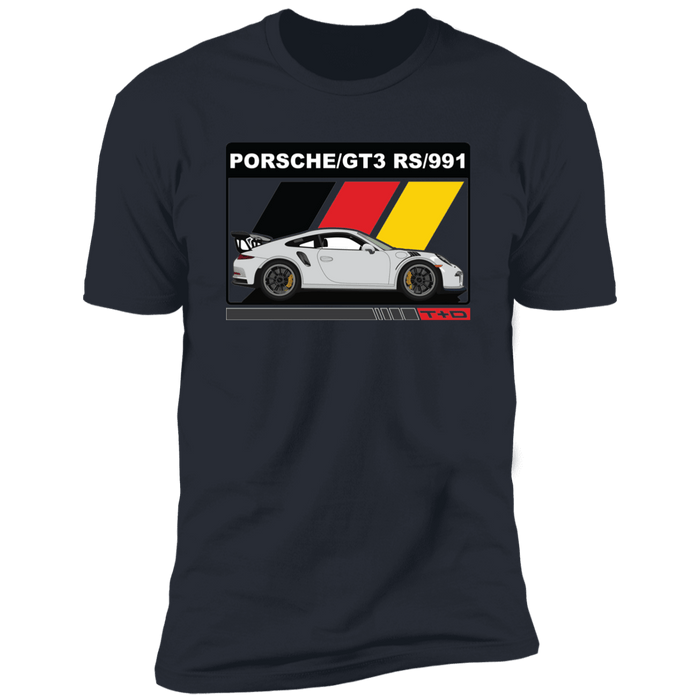 991 GT3 RS German Flag Stripes T-shirt