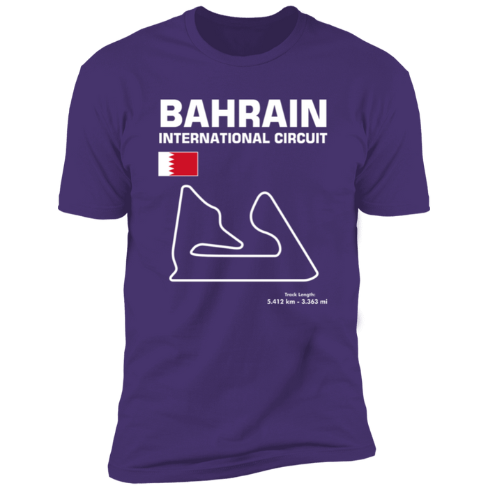 Track Outline Series Bahrain International Circuit T-shirt