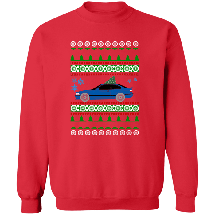 BMW E36 M3 Ugly Christmas Sweater Sweatshirt  Version 4