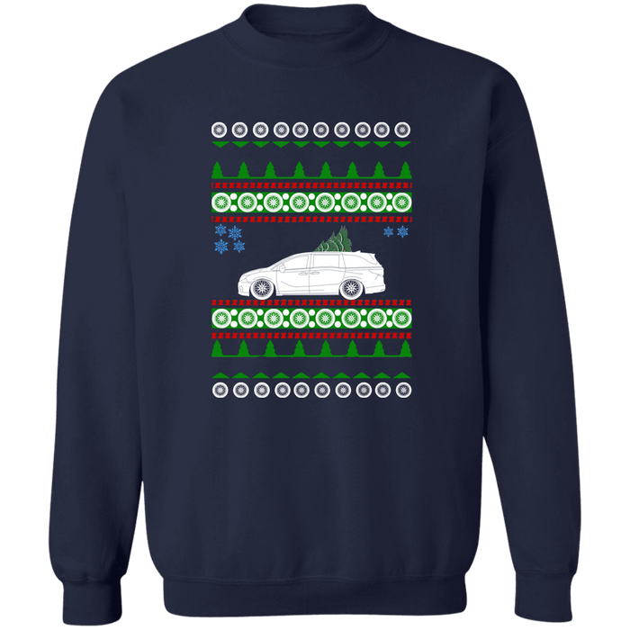 Slammed 2018+ Minivan Ugly Christmas Sweater Sweatshirt