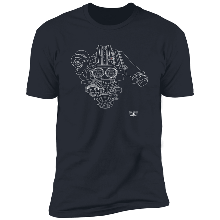 Engine Blueprint Series Toyota 2JZ t-shirt