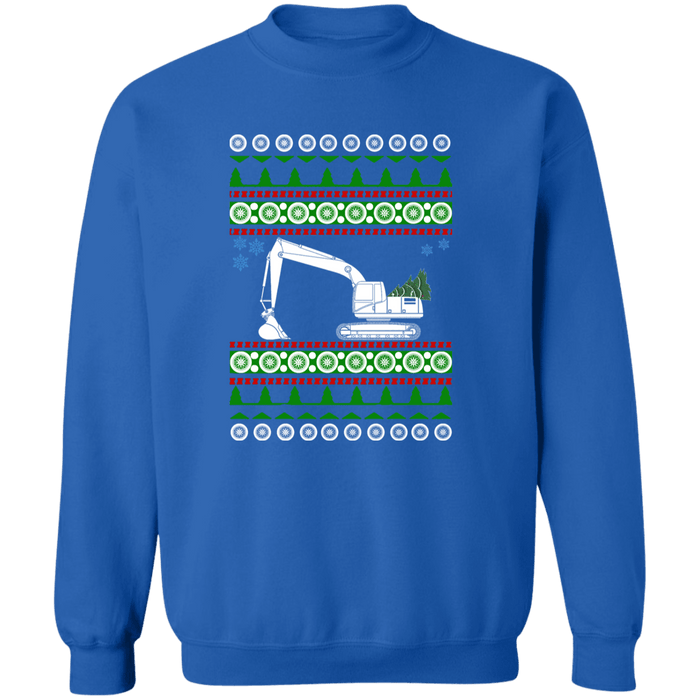 Excavator Ugly Christmas Sweater Sweatshirt