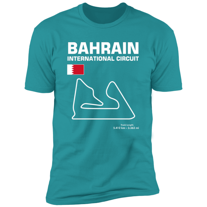 Track Outline Series Bahrain International Circuit T-shirt