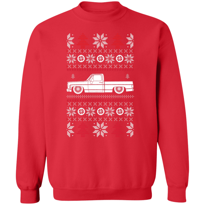 1987 C10 Ugly Christmas Sweater Sweatshirt