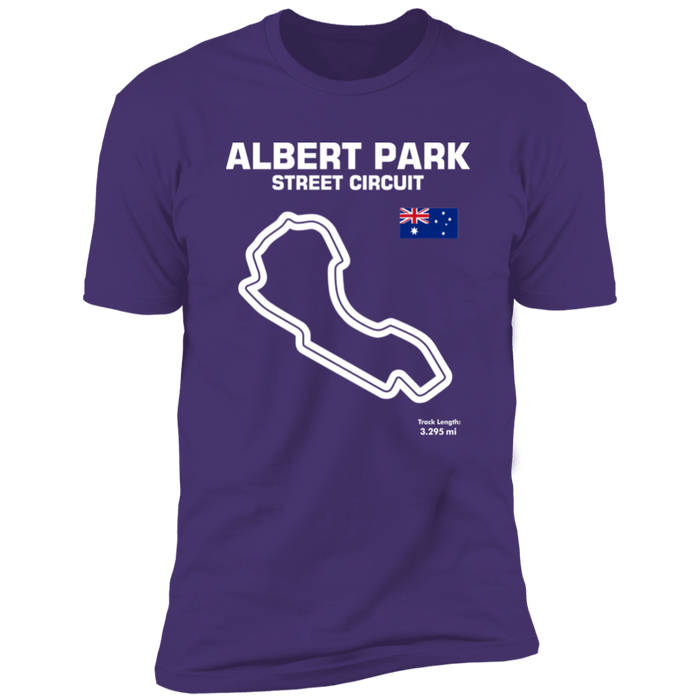 Track Outline Series Albert Park Street Circuit