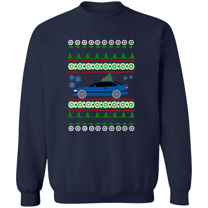 BMW E36 M3 Ugly Christmas Sweater Sweatshirt  Version 4