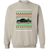 Chevy S10 SQ8 Green Ugly Christmas Sweater Sweatshirt