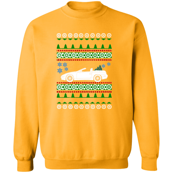 Nissan Z32 300ZX 300Z Convertible Ugly Christmas Sweater Sweatshirt