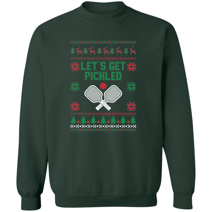 Pickle Ball Ugly Christmas Sweater Sweatshirt