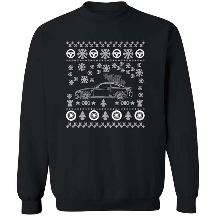 BMW M2 Competition 2019 Ugly Christmas Sweater Sweatshirt