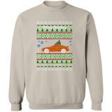 2006 GTO Burnt Orange  Ugly Christmas Sweater Sweatshirt