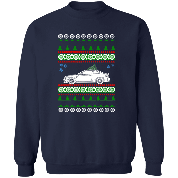 BMW M2 Competition V2 2019 Ugly Christmas Sweater Sweatshirt