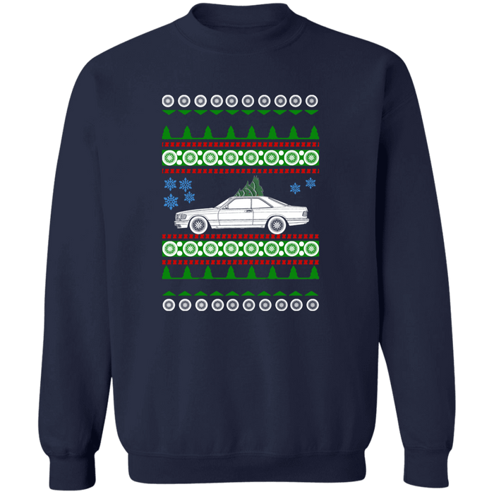 Mercedes 1990 560 SEC AMG Ugly Christmas Sweater Sweatshirt