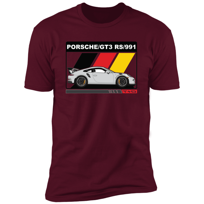 991 GT3 RS German Flag Stripes T-shirt