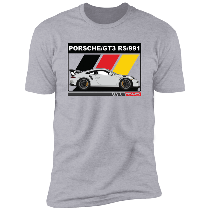 991 GT3 RS German Flag Stripes T-shirt