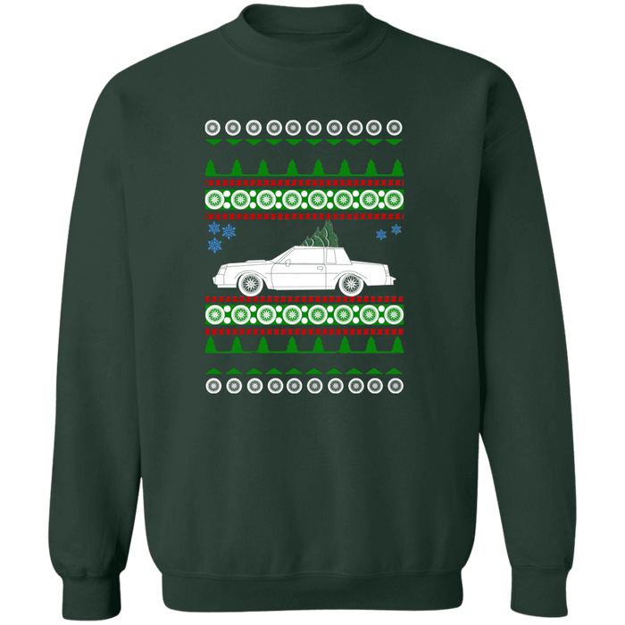 Buick Regal Turbo 1987  Ugly Christmas Sweater Sweatshirt