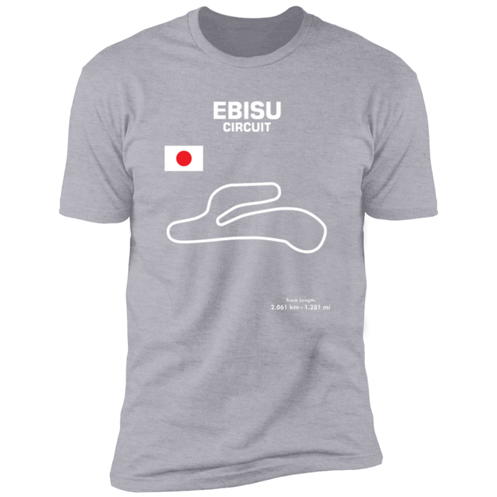 Track Outline Series Ebisu Circuit T-shirt